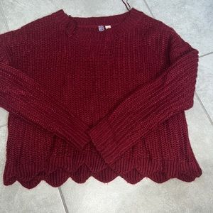 Alya Red Sweater